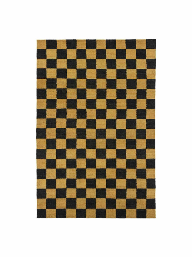 Checkerboard rug