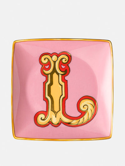 Versace Alphabet dish at Collagerie