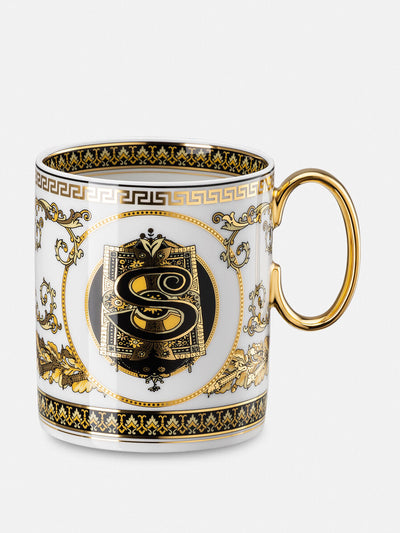 Versace Alphabet mug at Collagerie