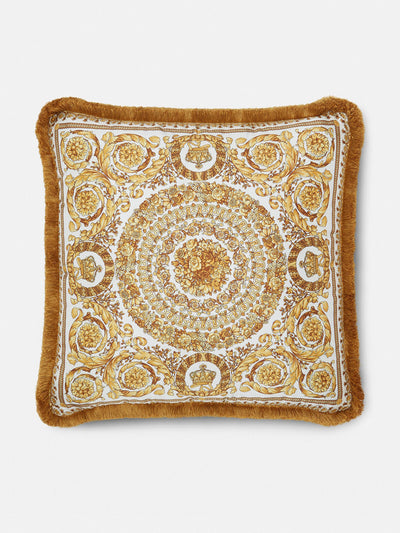 Versace Reversible Barocco cushion at Collagerie