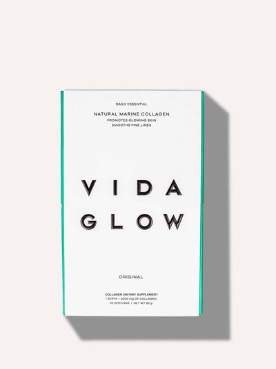 Vida Glow Marine collagen supplement sachets at Collagerie