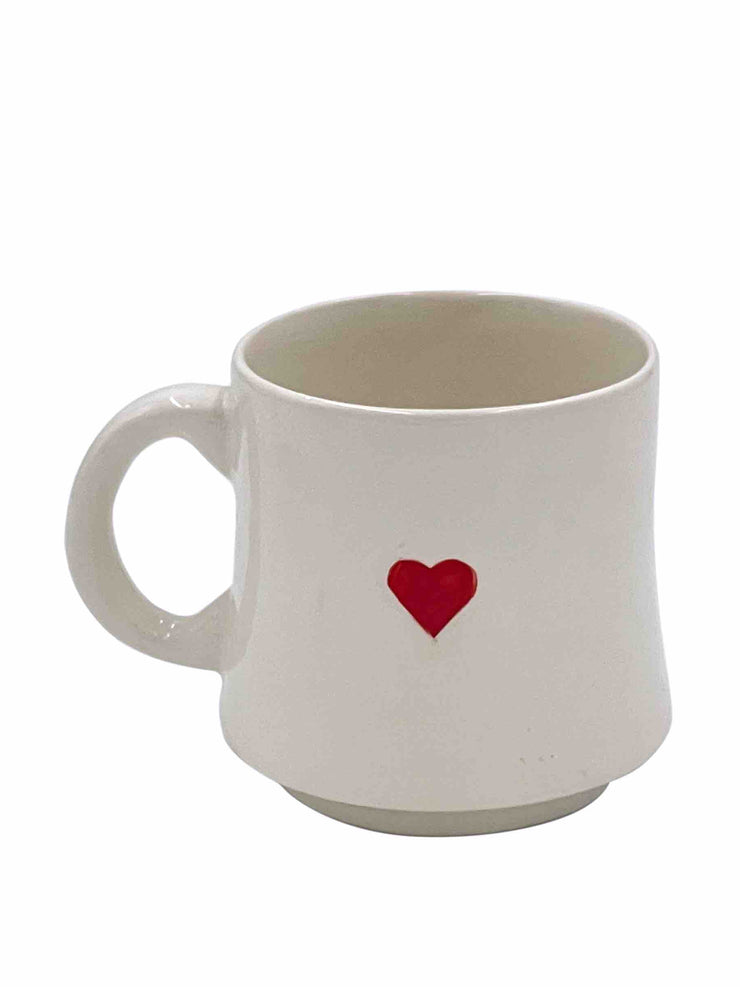 Small love heart mug Interiors Villa Bologna    - Collagerie