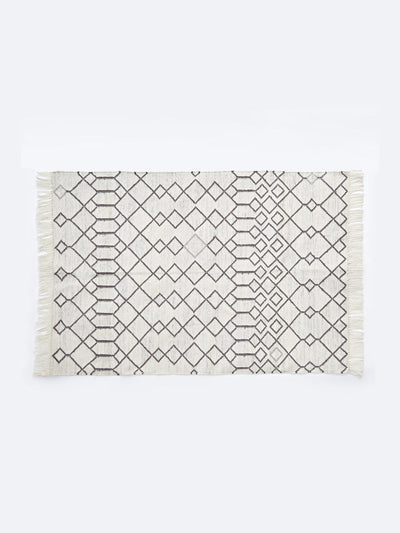 Weaver Green Moroccan inspired rug at Collagerie