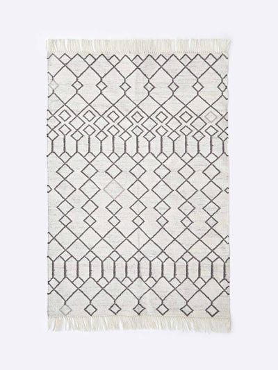 Weaver Green Moorish inspired runner rug at Collagerie