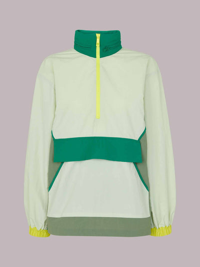 Whistles Colour block anorak at Collagerie