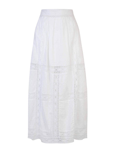 Beulah London White sonia skirt at Collagerie