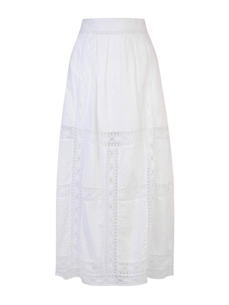 White sonia skirt