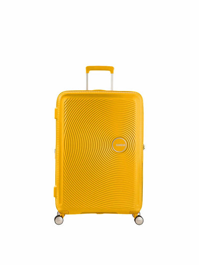 American Tourister Yellow suitcase at Collagerie