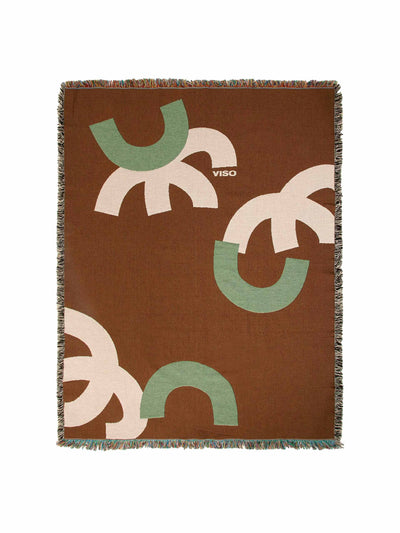 Viso Graphic printed tapestry blanket at Collagerie