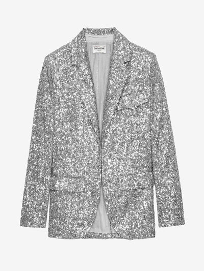 Zadig & Voltaire Vivi sequin jacket at Collagerie